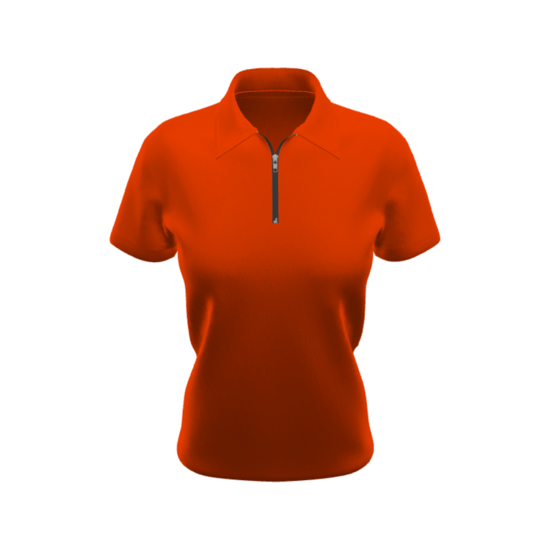 1/4 zip women polo